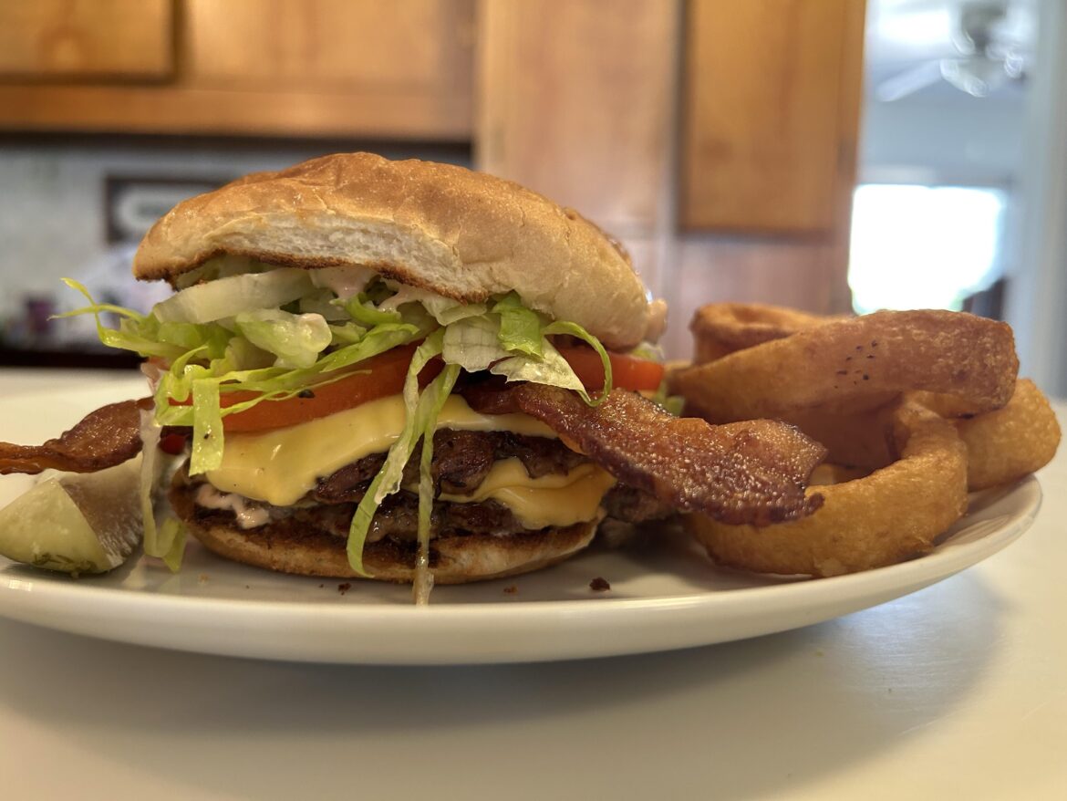 Classic bacon cheese