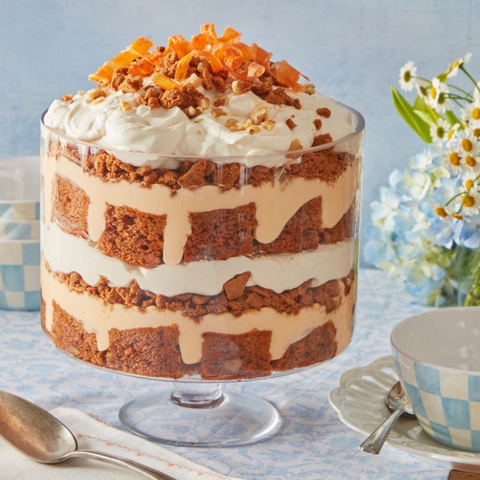 easter brunch carrot cake trifle