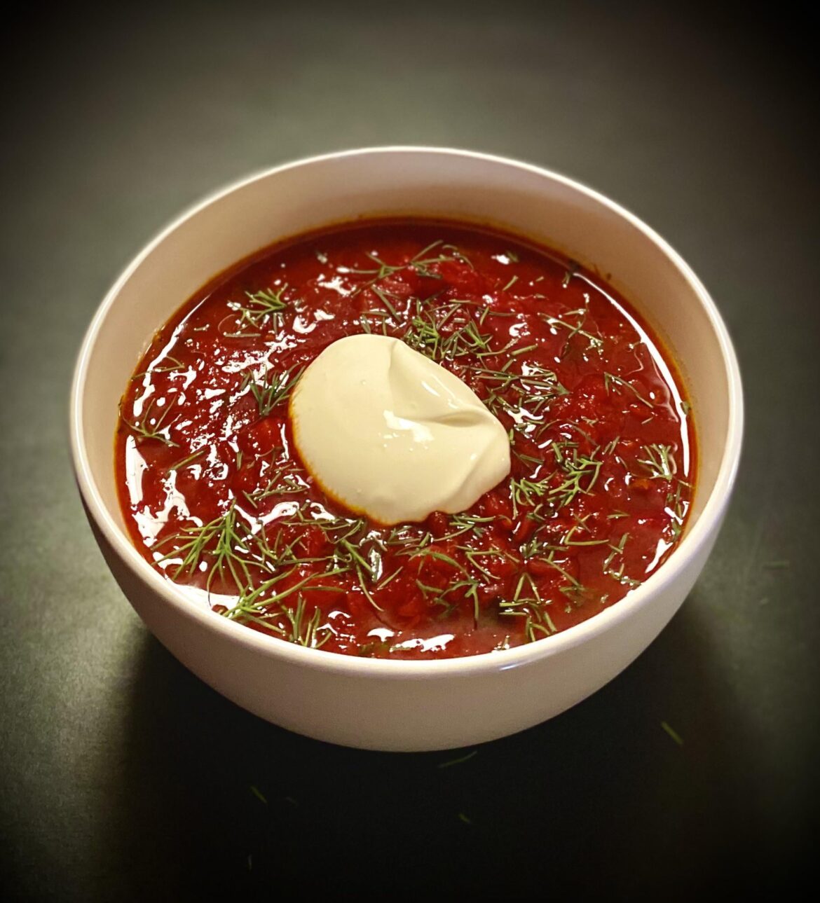 Homemade Beet Borshch [OC]