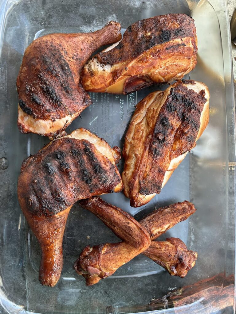 Unplanned grilled chicken due to power outage