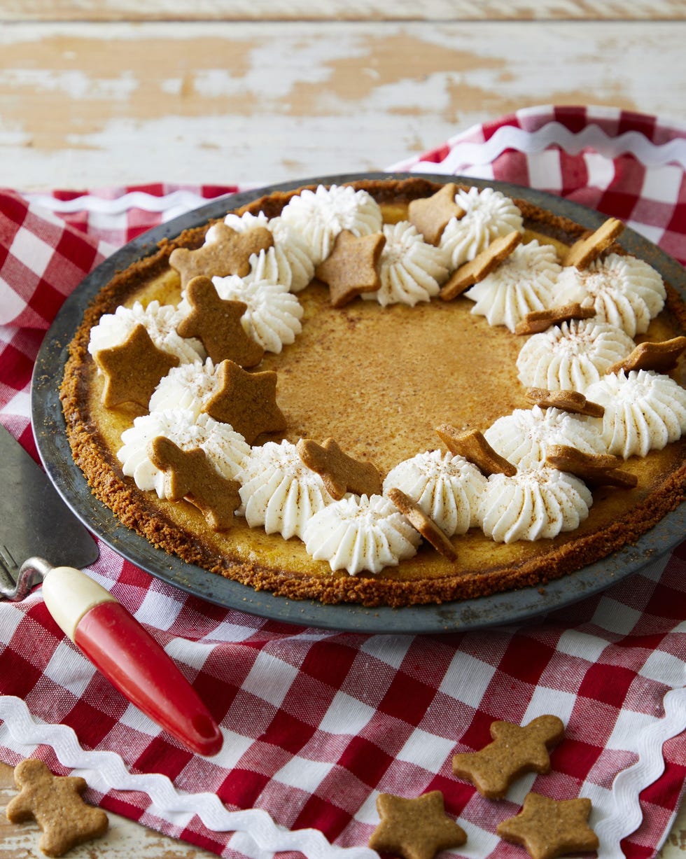 christmas desserts eggnog pie
