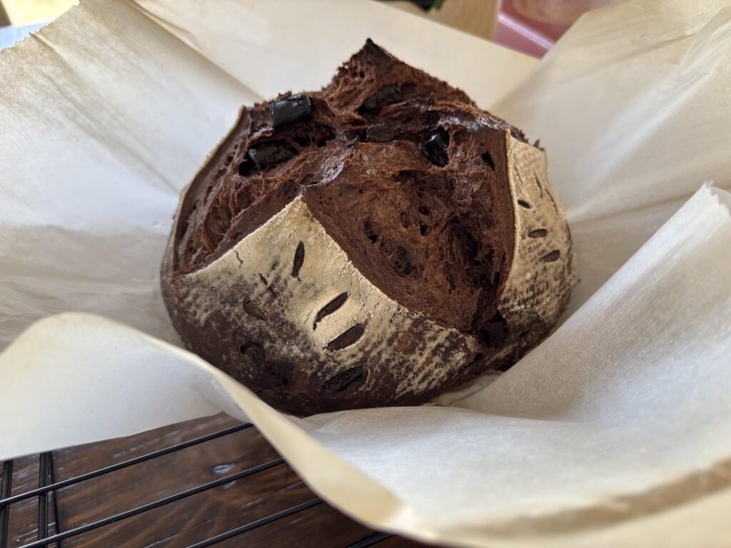Why do my chocolate loaves look so much better than my plain loaves?