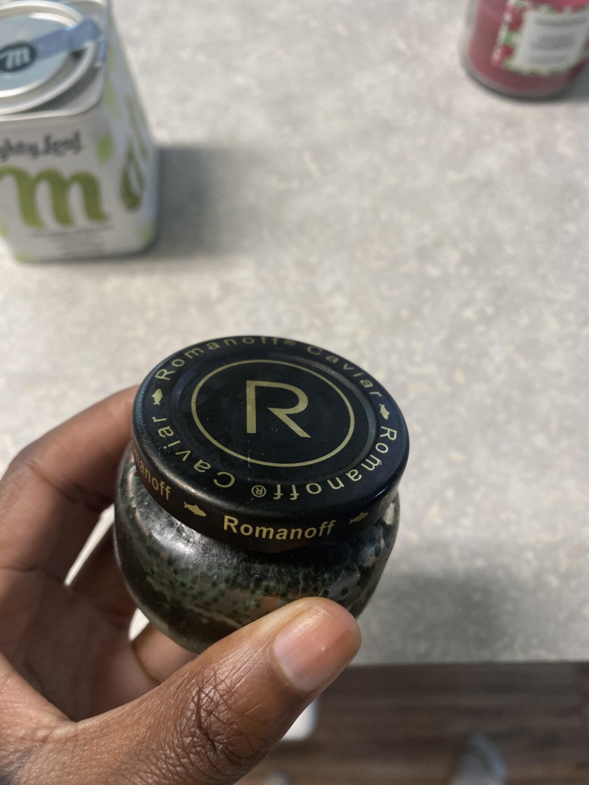 So caviar just tastes exactly like sardines lol