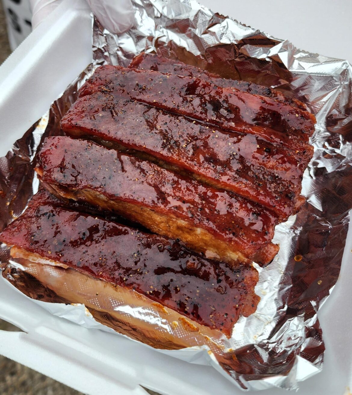 Rib turn in from Austin