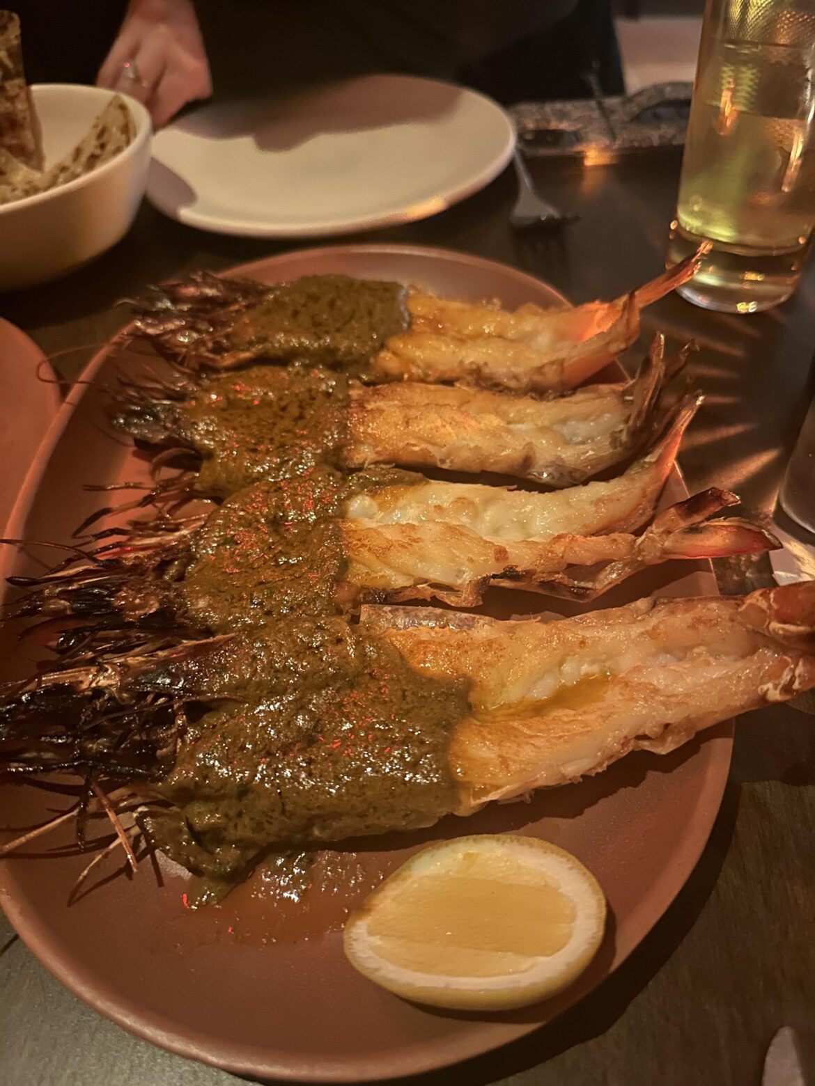 Tiger Prawns a la Plancha from Time & Tide