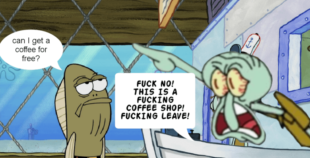 This is a coffee shop, you buy the coffee This is a coffee shop, you buy the coffee