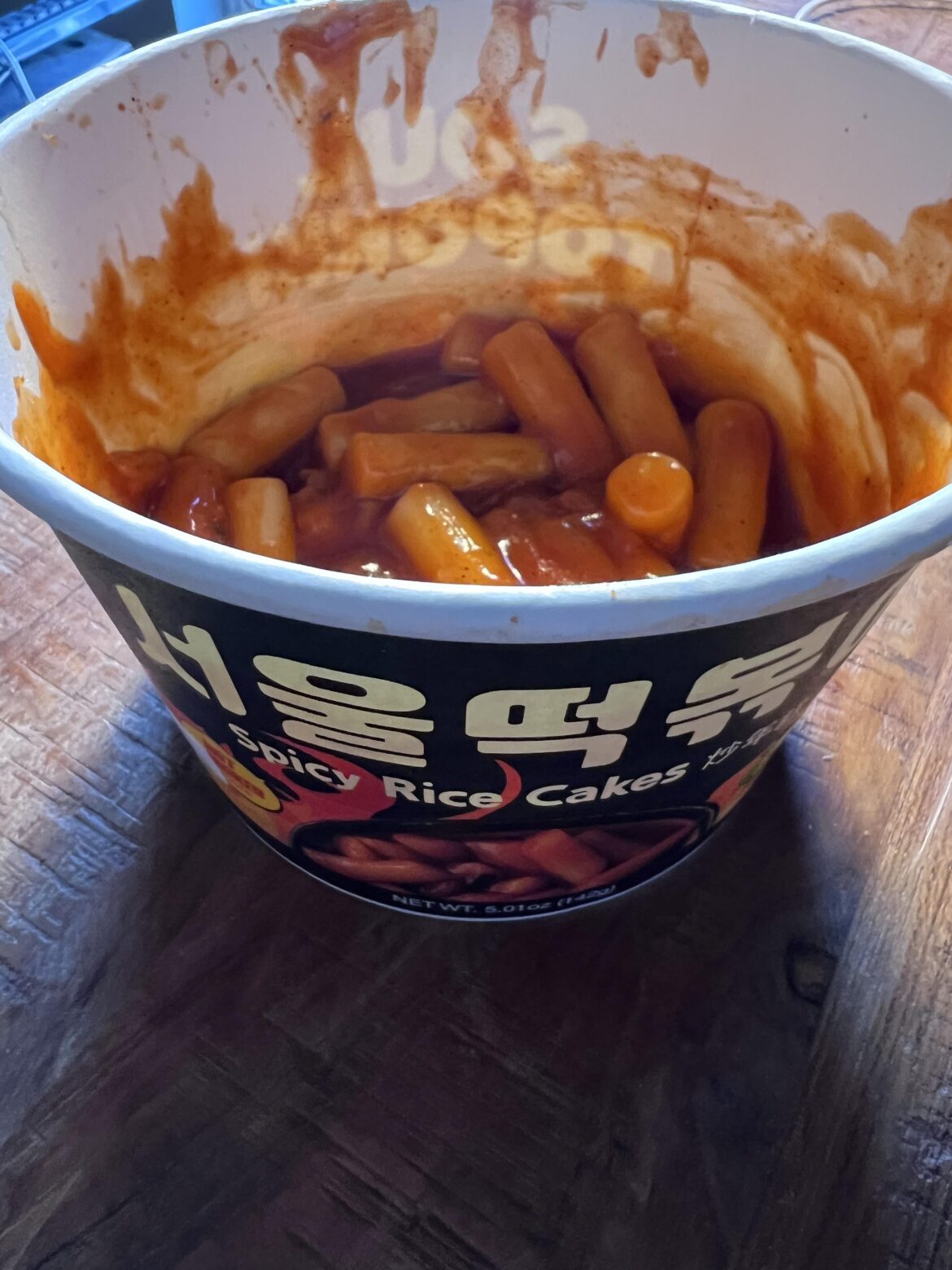 Spicy Rice Cakes - alternative to ramen