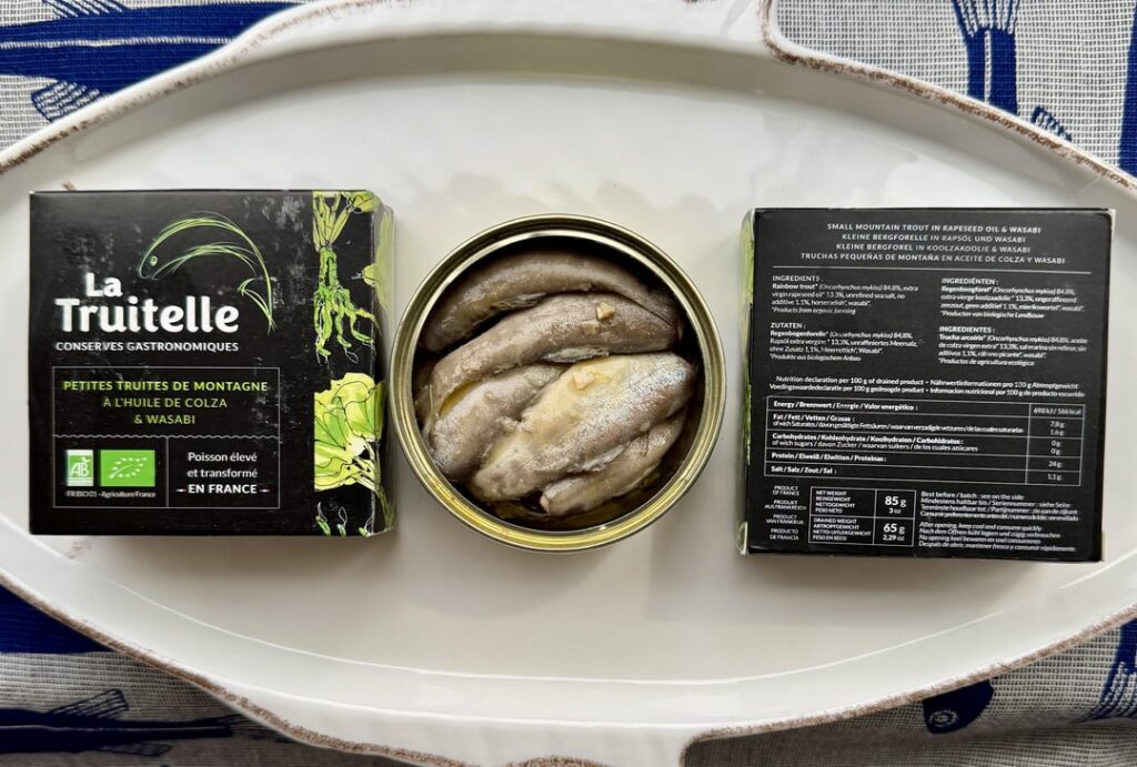 Trout in Wasabi from France