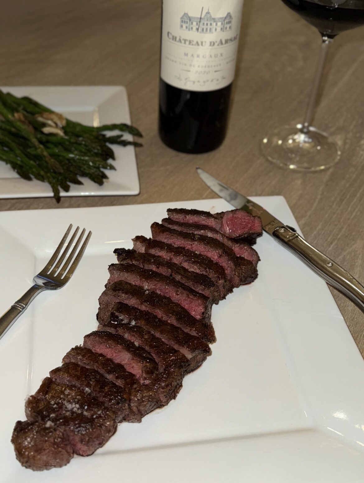 Celebrated Friday night with a wagyu NY strip