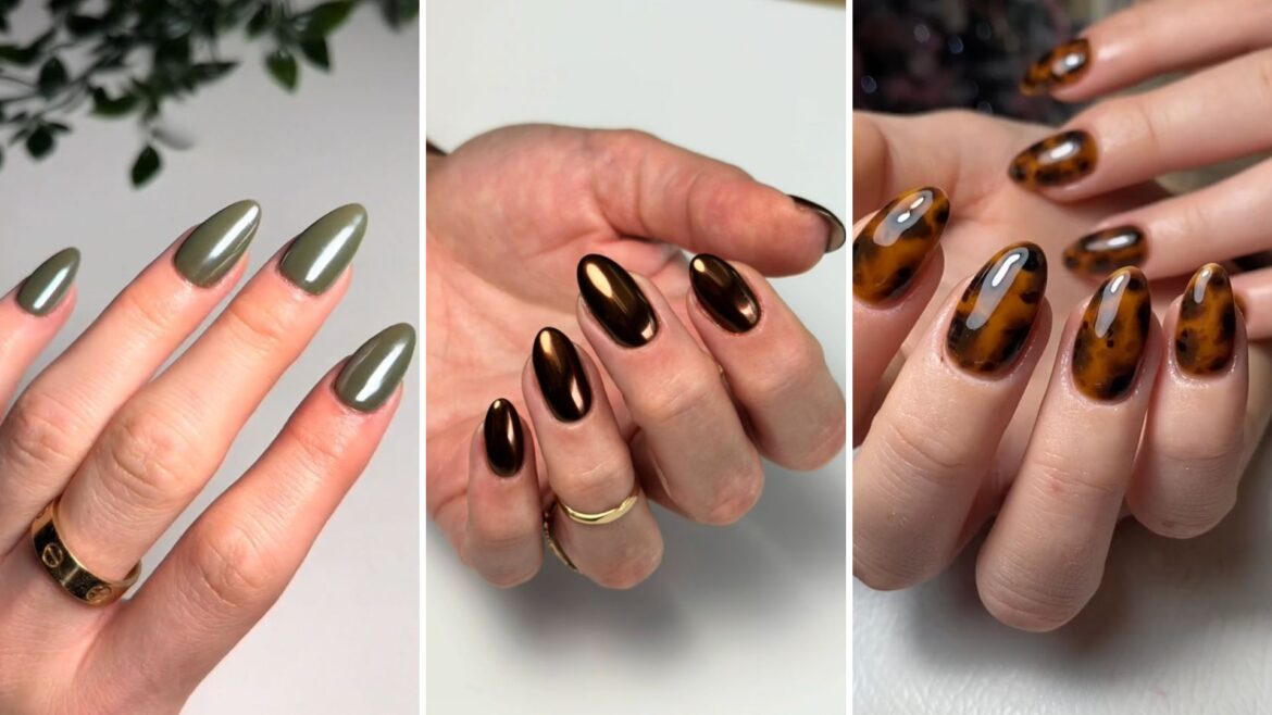 Fall 2024 Nail Trends: From Dark French To Pistachio Butter Nails