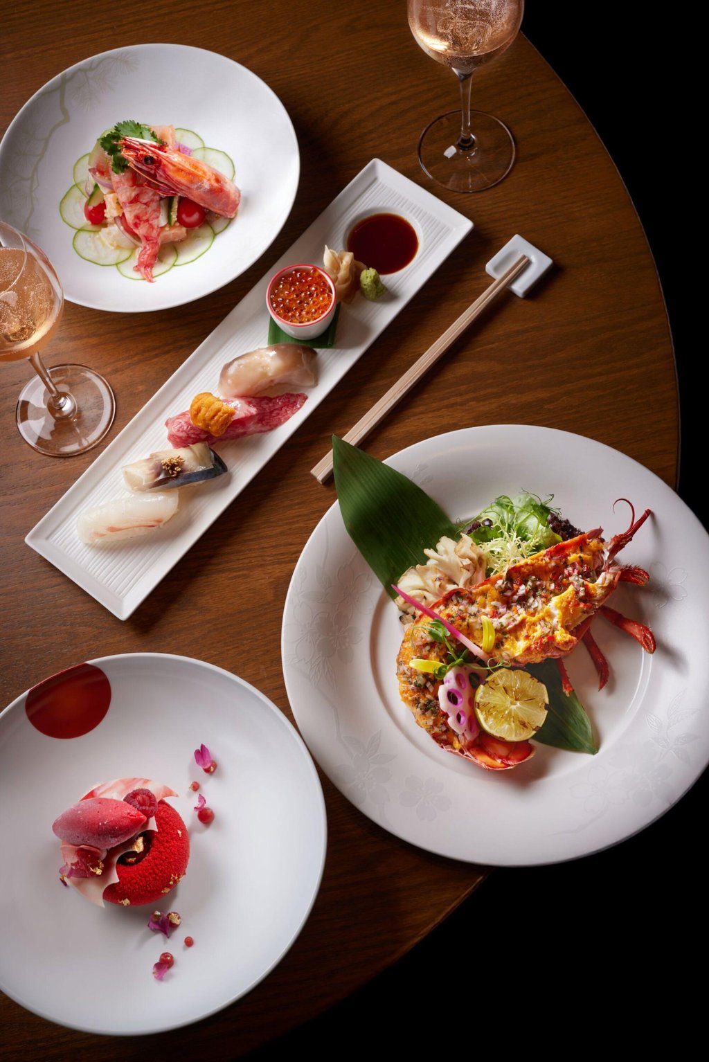 Nobu’s Valentine’s Day dinner menu. Photo: Handout
