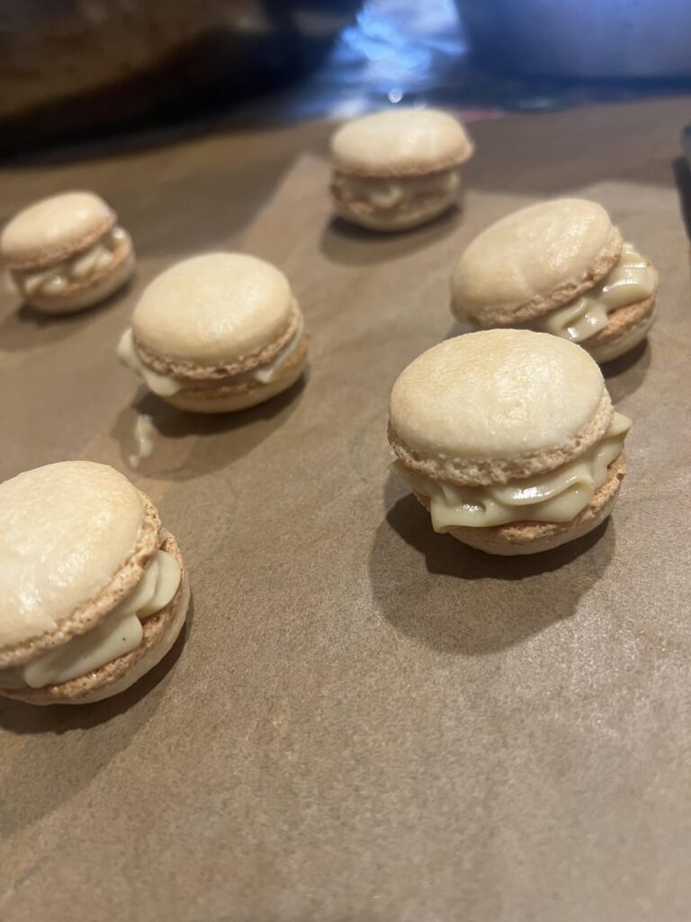 My 1st attempt at macarons