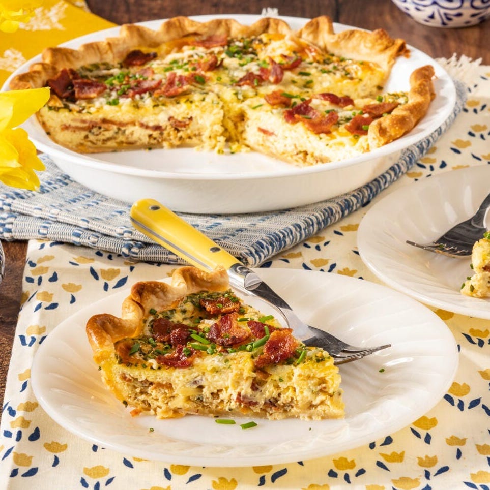 quiche lorraine french food