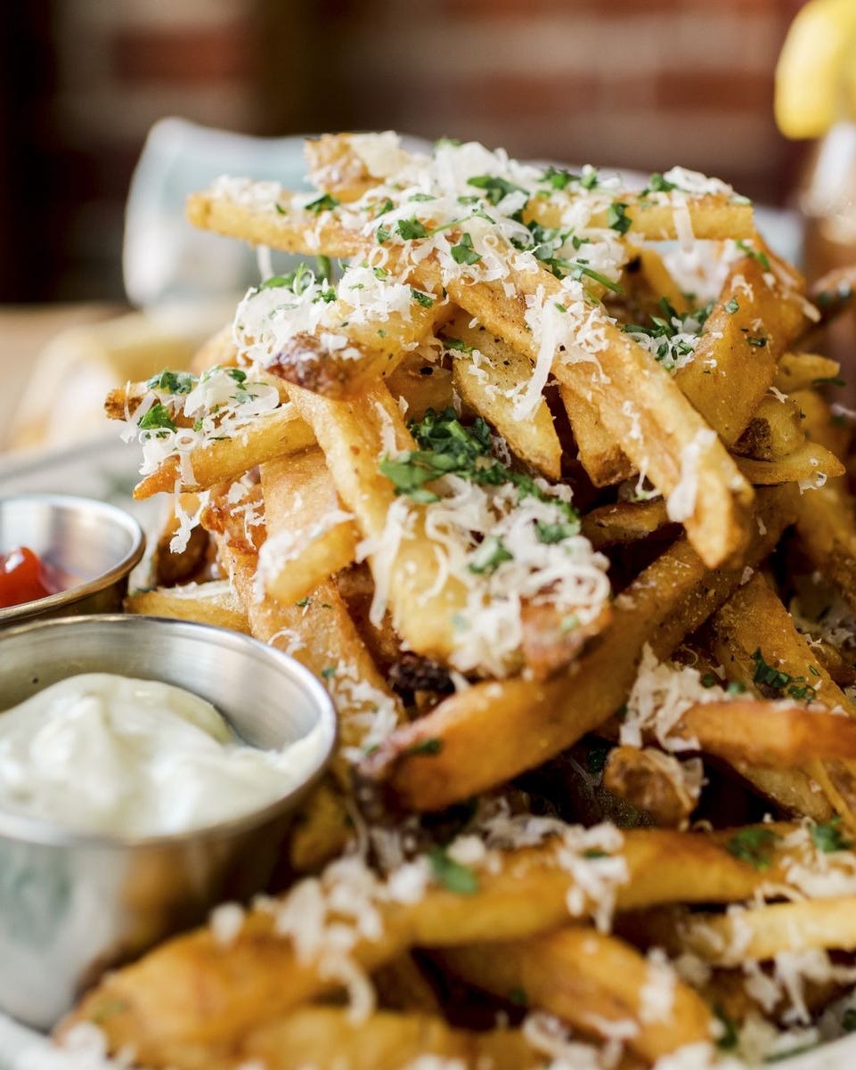 french fry recipes garlic parmesan french fries