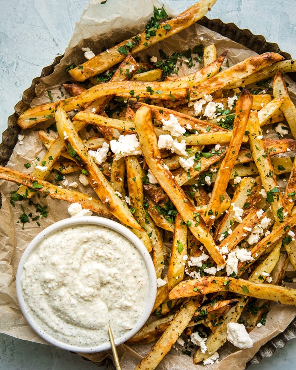 french fry recipes greek fries