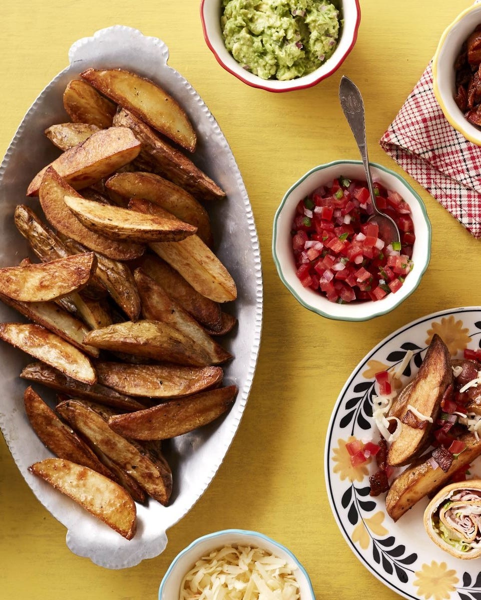 french fry recipes loaded wedge fries