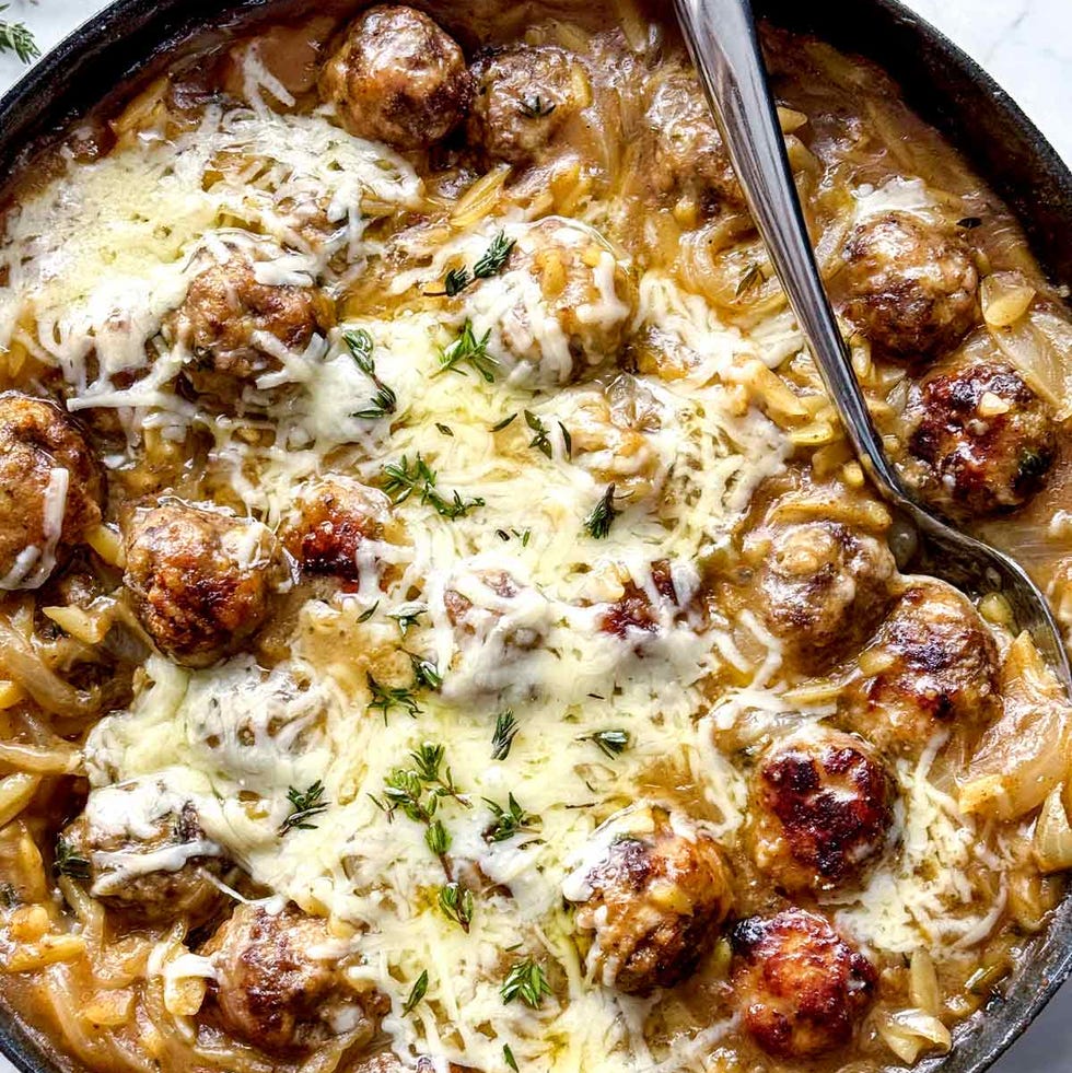 french onion recipes french onion recipes french onion meatballs with orzo