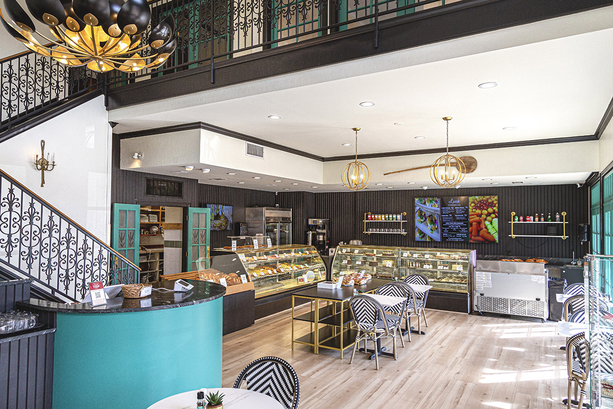 interior of French Gourmet Bakery in River Oaks