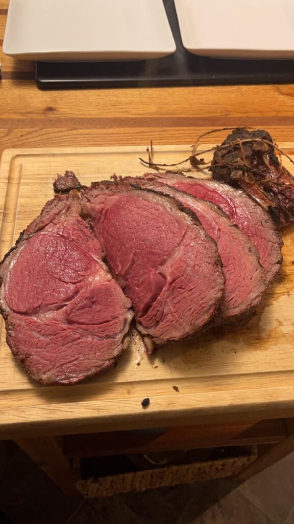 Smoked Rib Roast