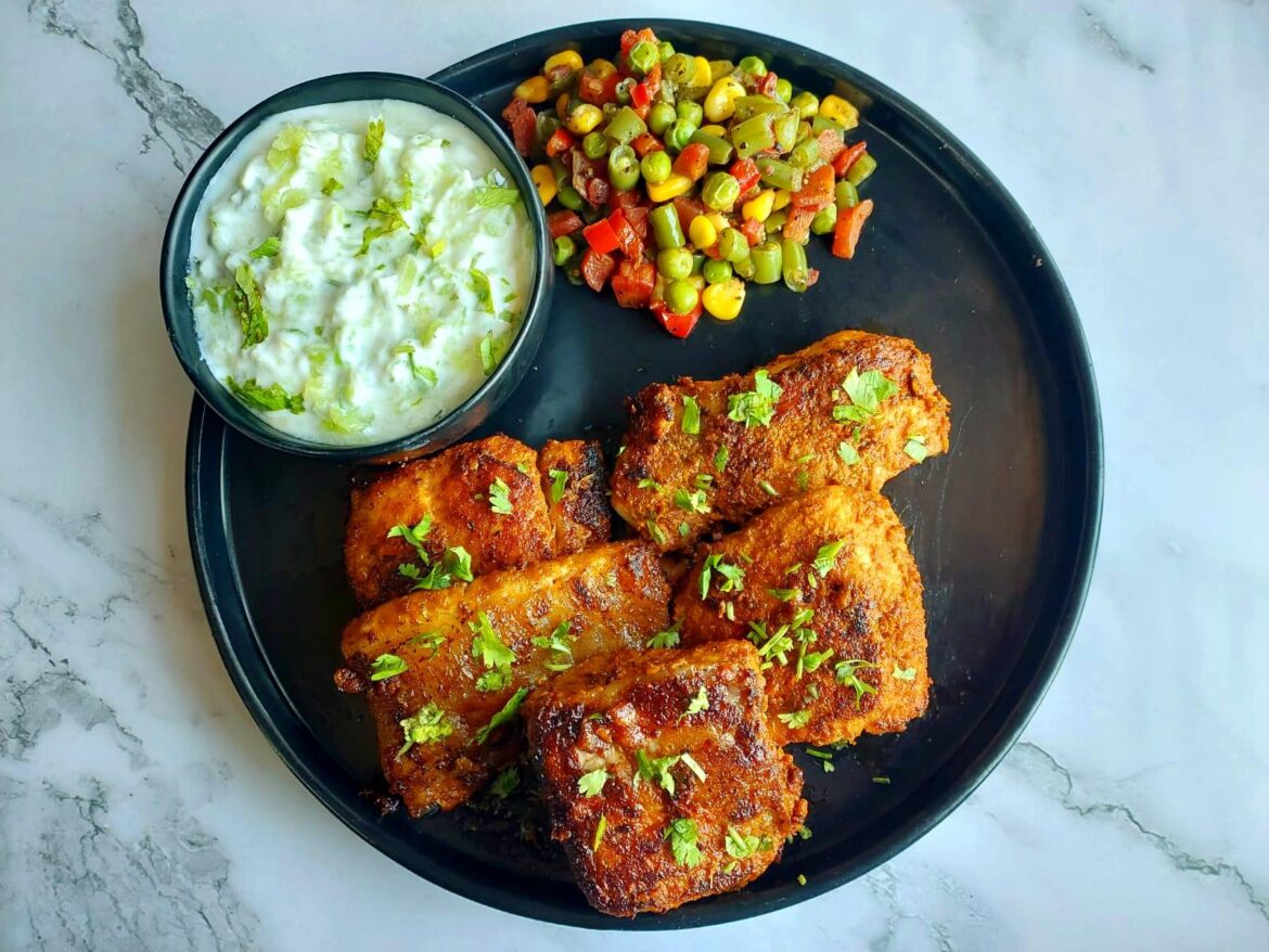 [OC] Grilled Basa Fish