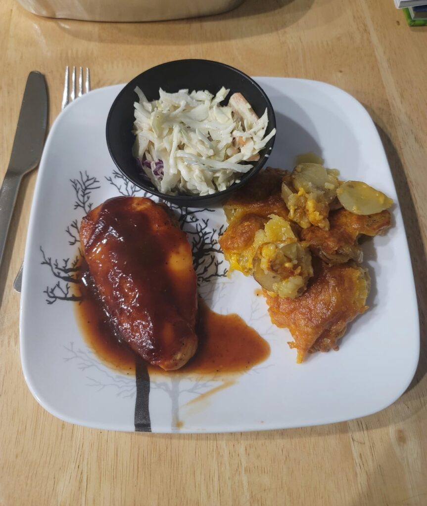 Prep and Bake BBQ Chicken