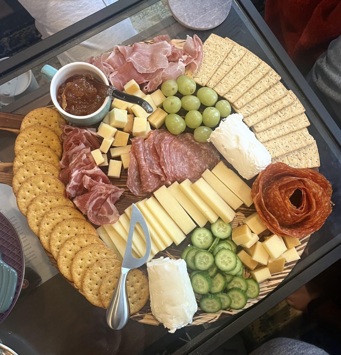 visit with friends 🍷