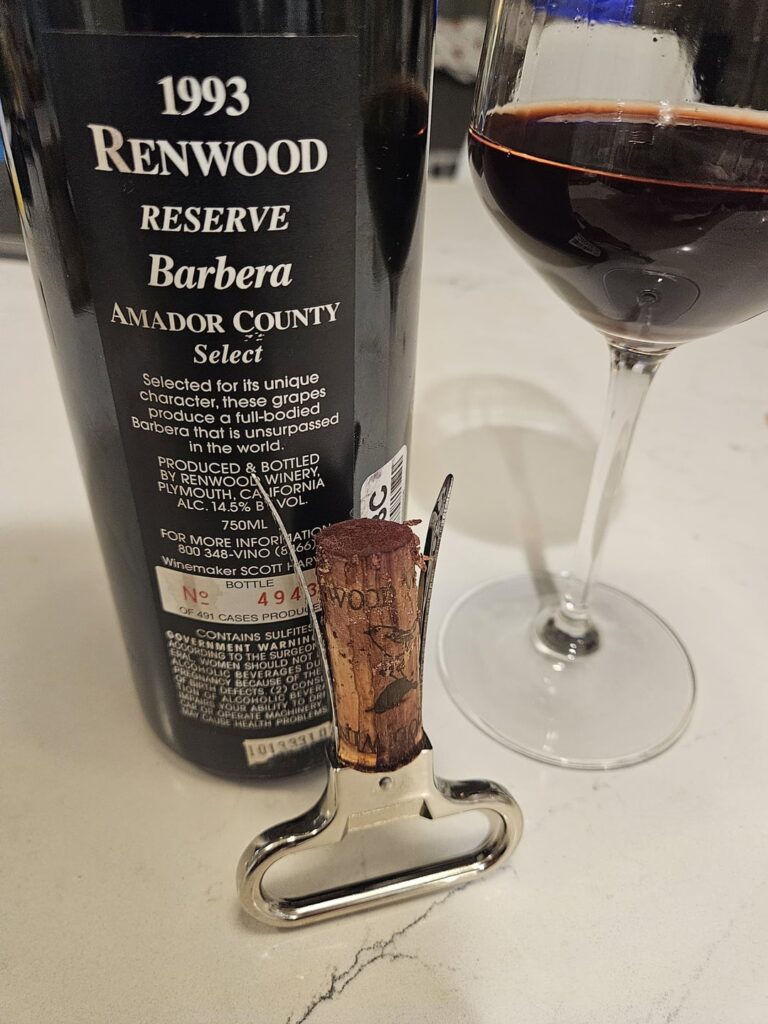 Some have said the best Barbera in the world is grown in the Sierra Foothills. Hard to disagree after this bottle.