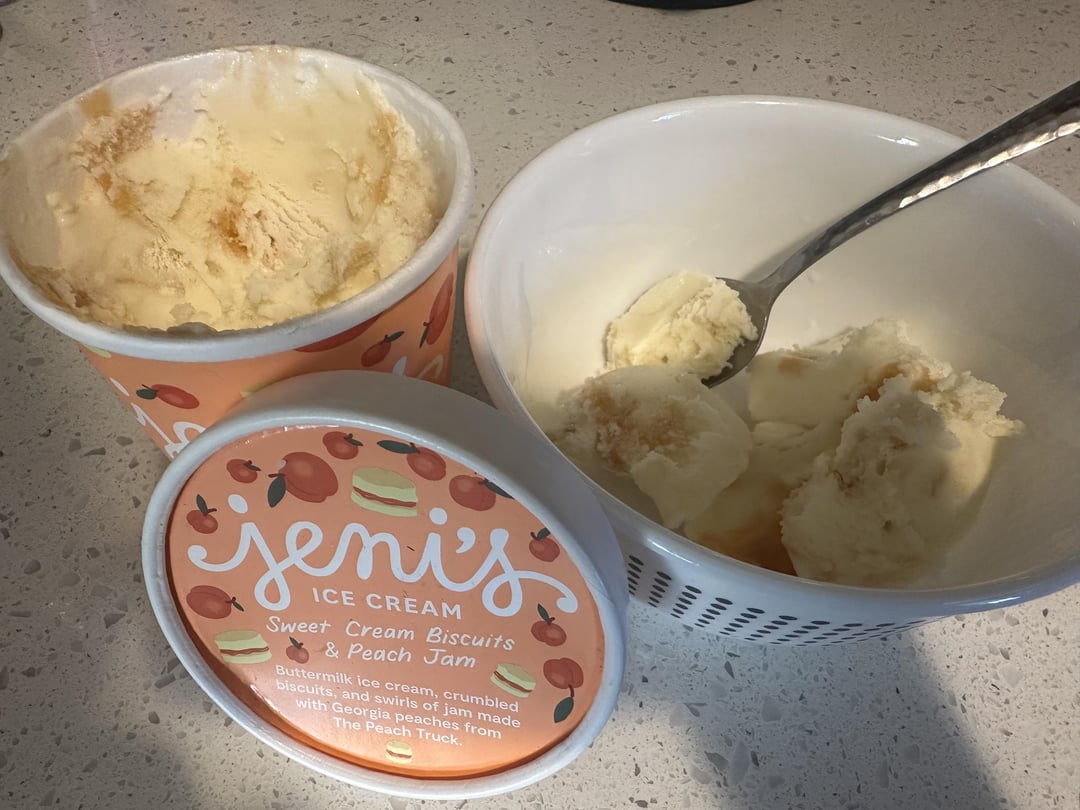 Jenijam Jeni’s Sweet Cream Biscuits & Peach Jam - Dining and Cooking