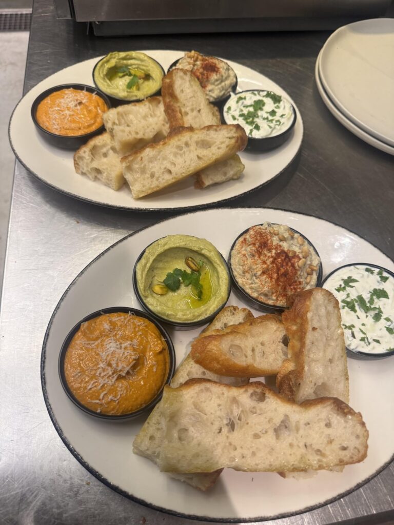 Trade test/trial private island resort, mediterranean 3 courses.