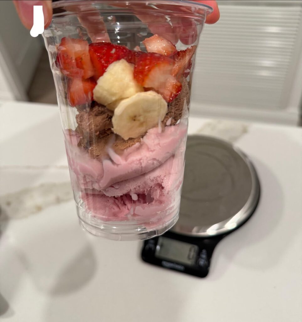 Dessert cup for 104 cals :)