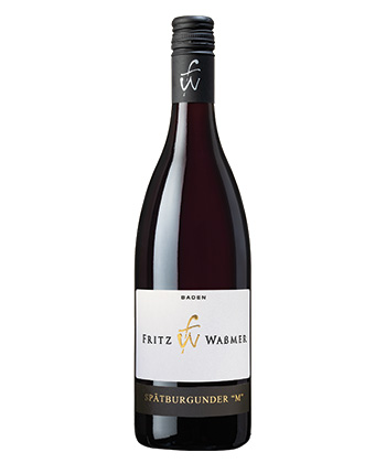 Fritz Waßmer Spätburgunder ‘M’ 2018 is one of the best Pinot Noirs from Germany. 