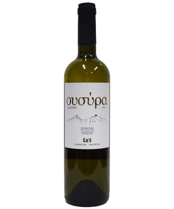 Ousyra Winery Serifiotiko 2023 is one of the best white wines from Greece. 