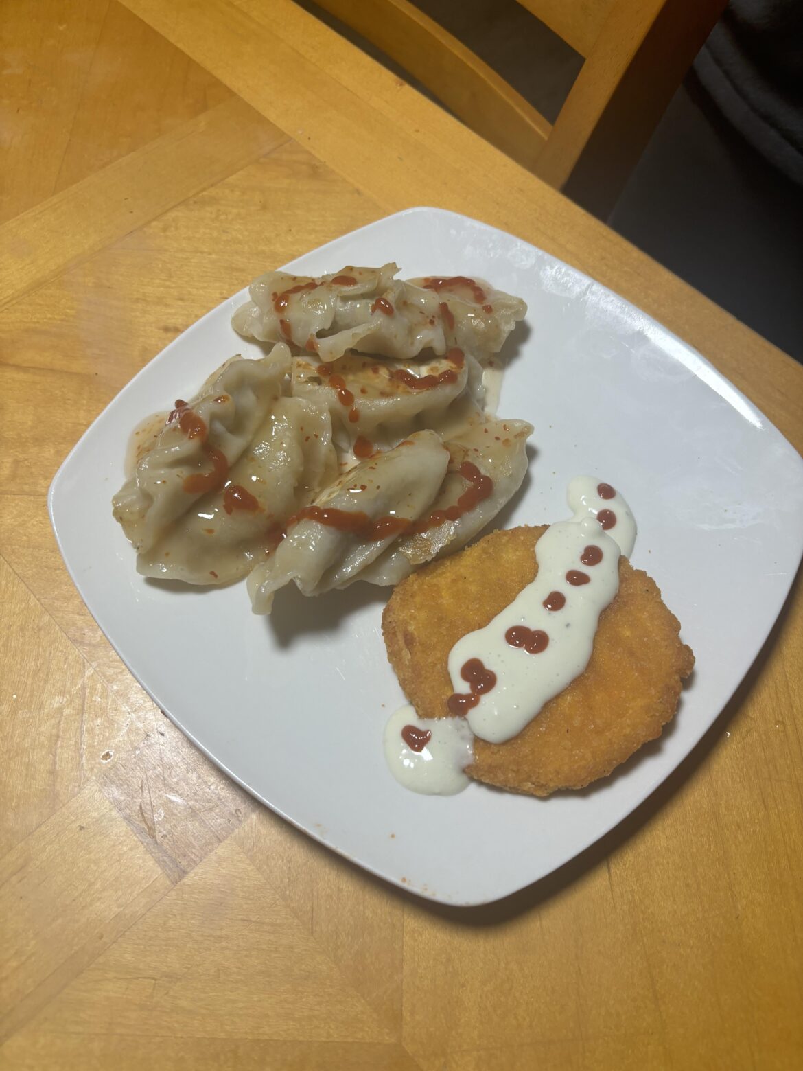 Dad’s dinner last night