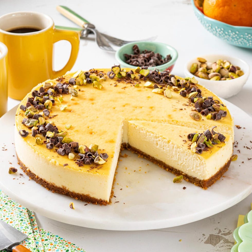 ricotta cheesecake green dessert