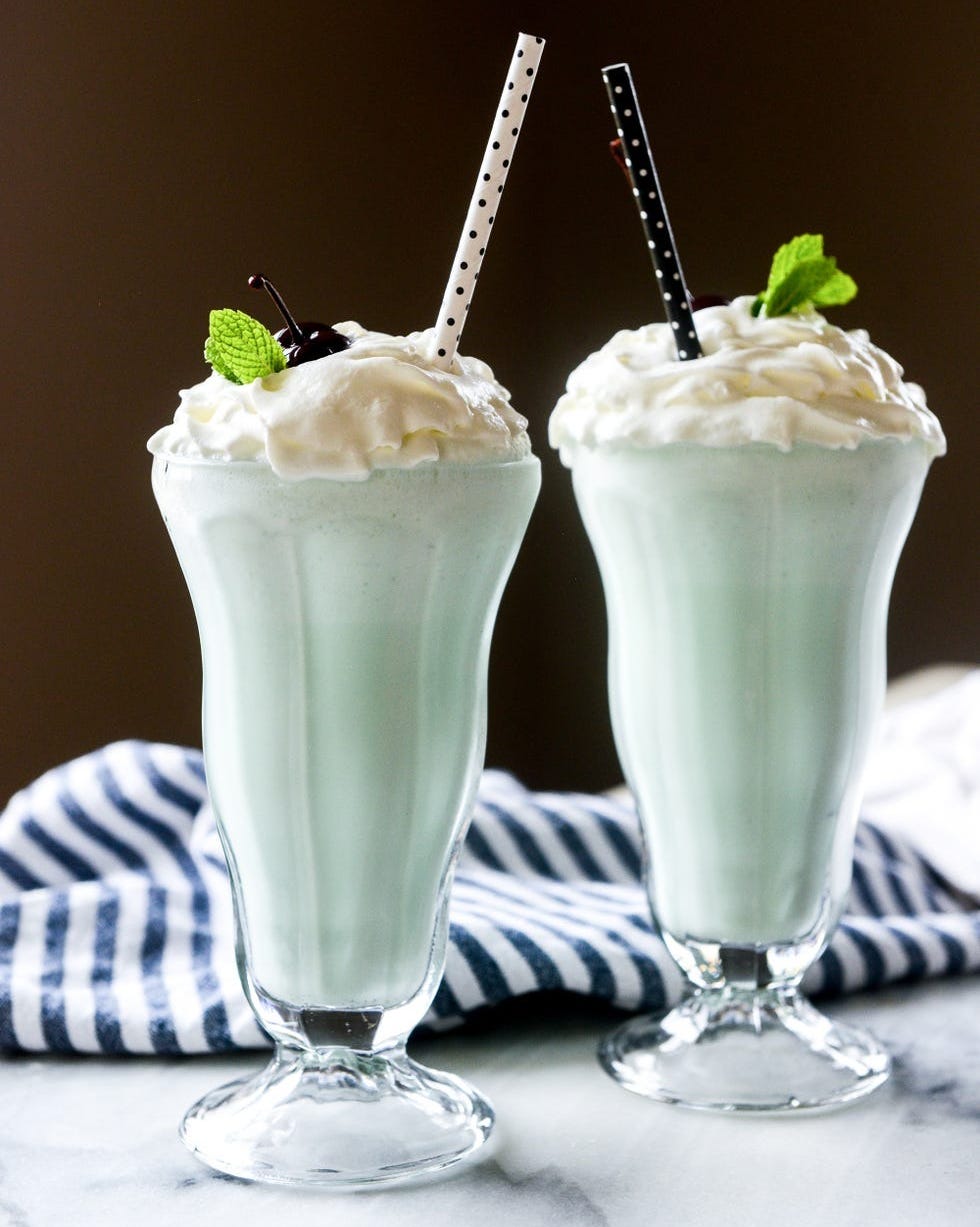 shamrock shake green desserts