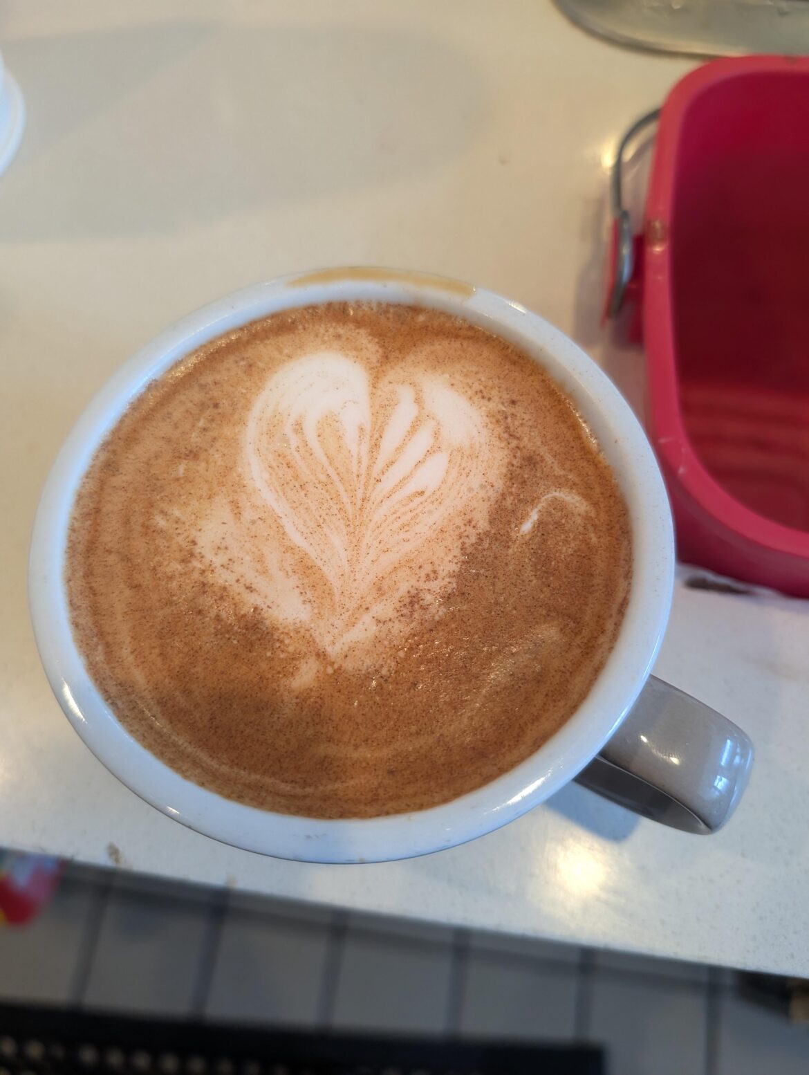 New barista trying to get decent at art.