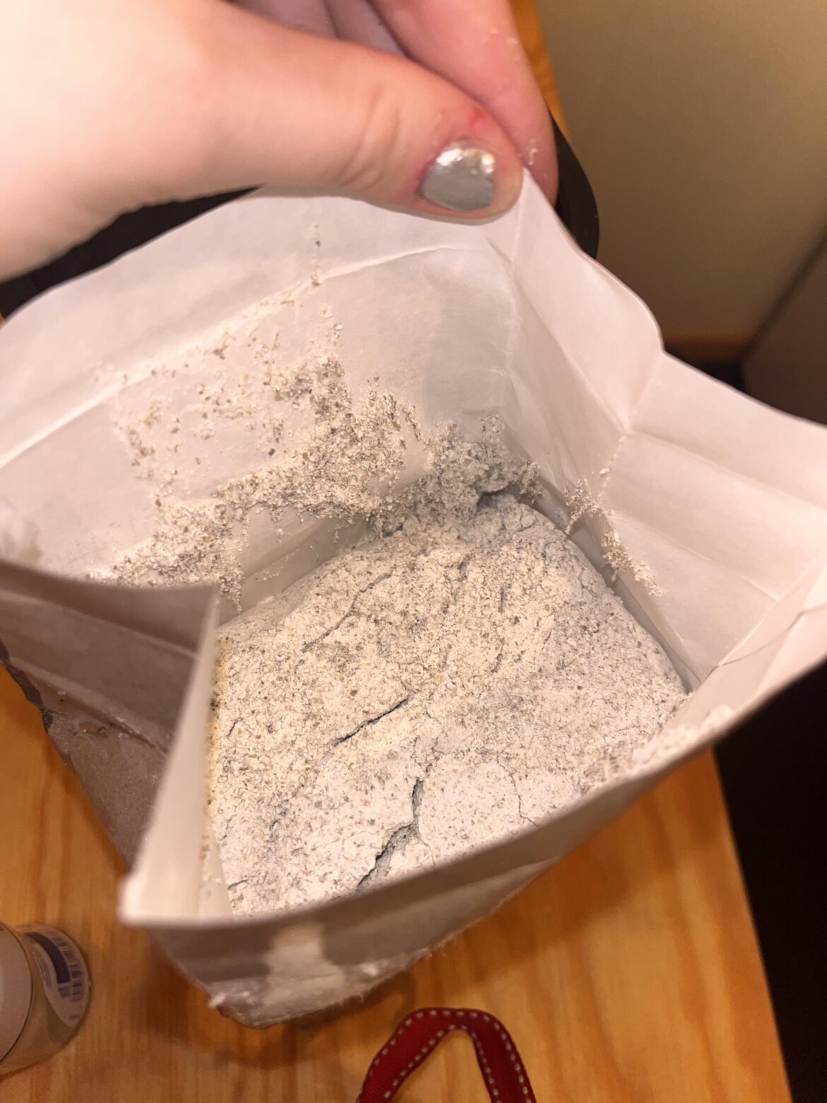 Is my rough rye flour contaminated ? N