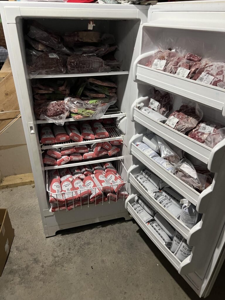 Picked up 1/2 a cow today