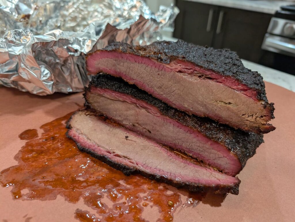 First brisket ever and a kettle