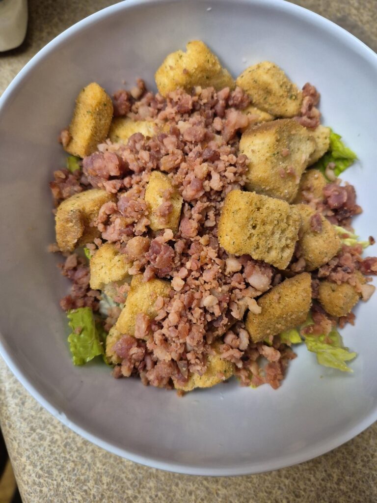 My wife's version of a "salad"