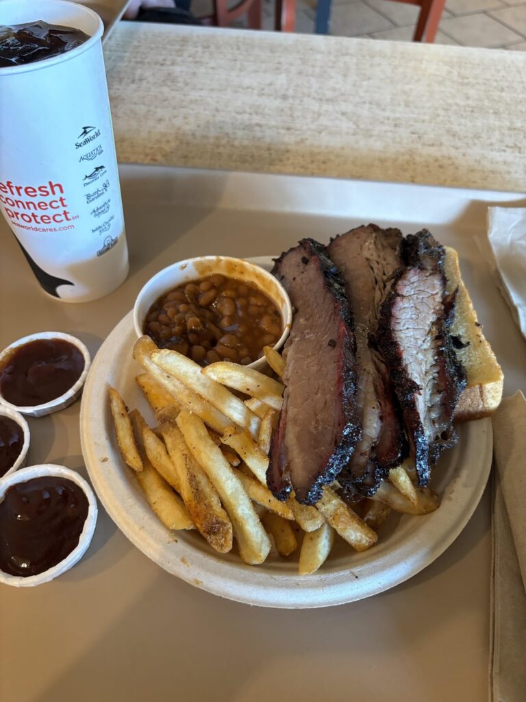 Briskets from an amusement park