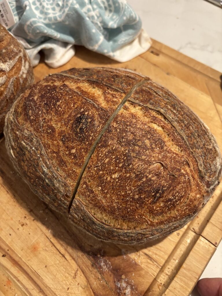 First bake with my first starter!