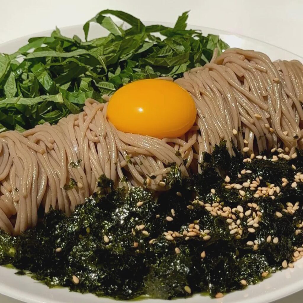 Perilla Oil Buckwheat Noodles