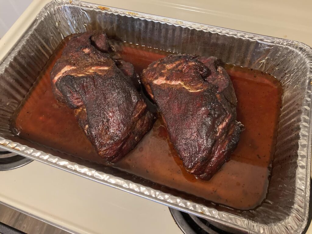 Did a couple more pork shoulders recently.  LOVE THESE.