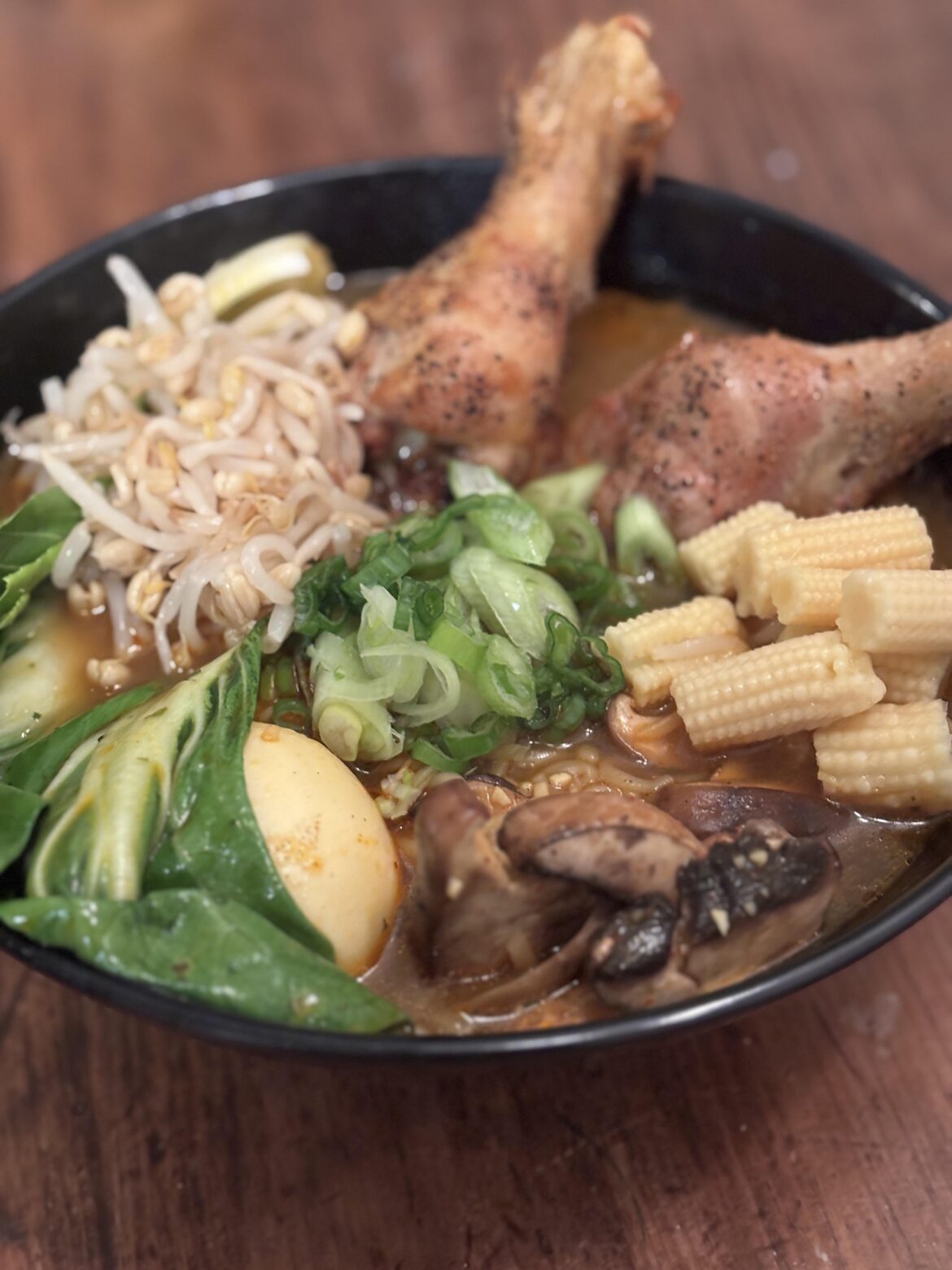 Creamy Spicy Chicken Ramen.  🥵