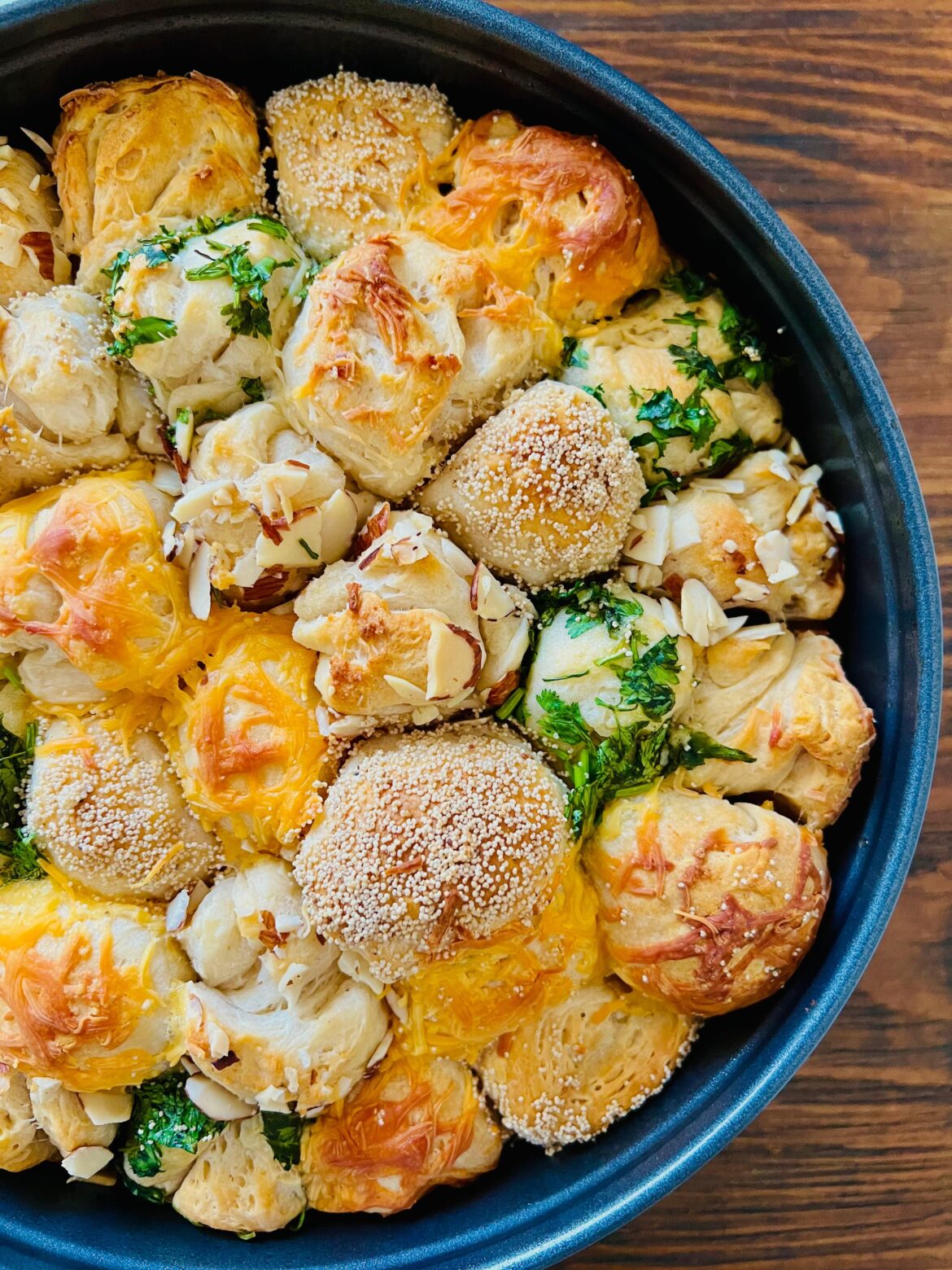Savory monkey bread