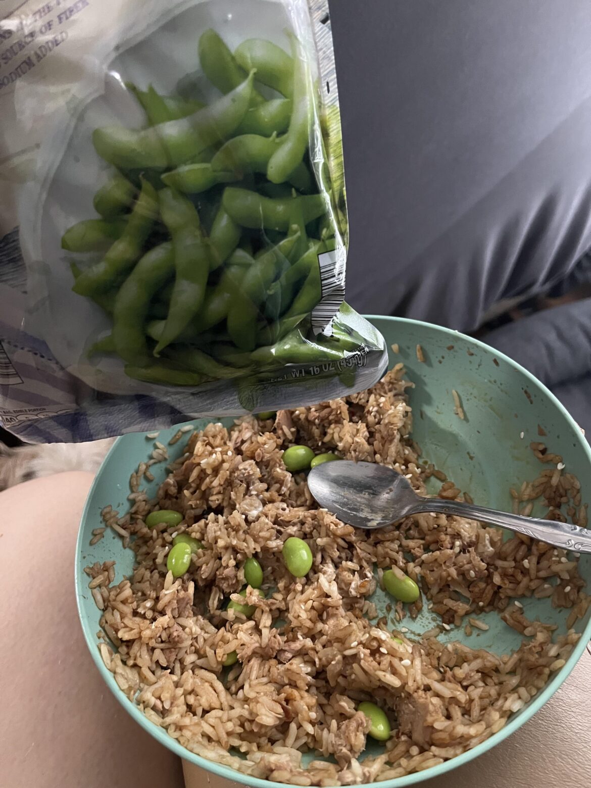 Edamame lunch