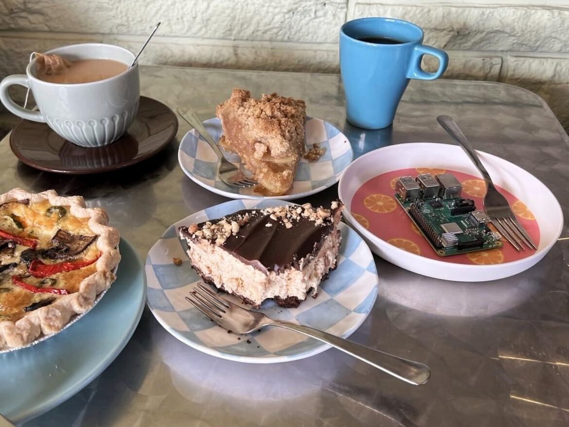 Celebrating Pi day at Wanda's Pie in the Sky