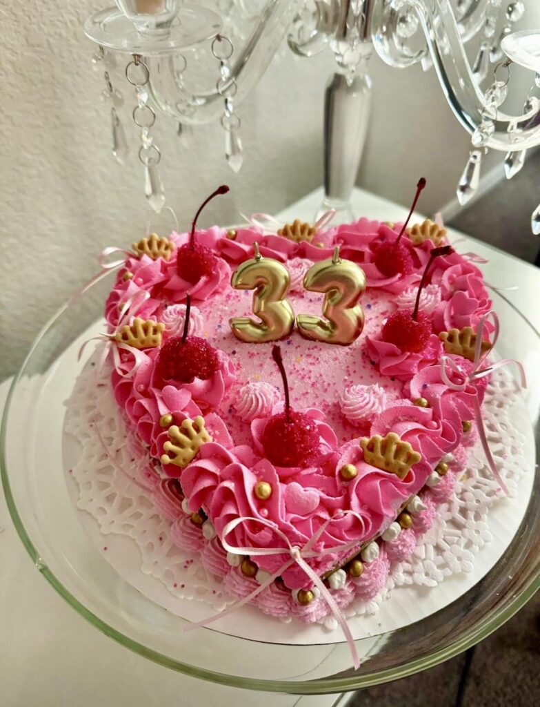 ✨Two of my previous birthday cakes I made for myself✨