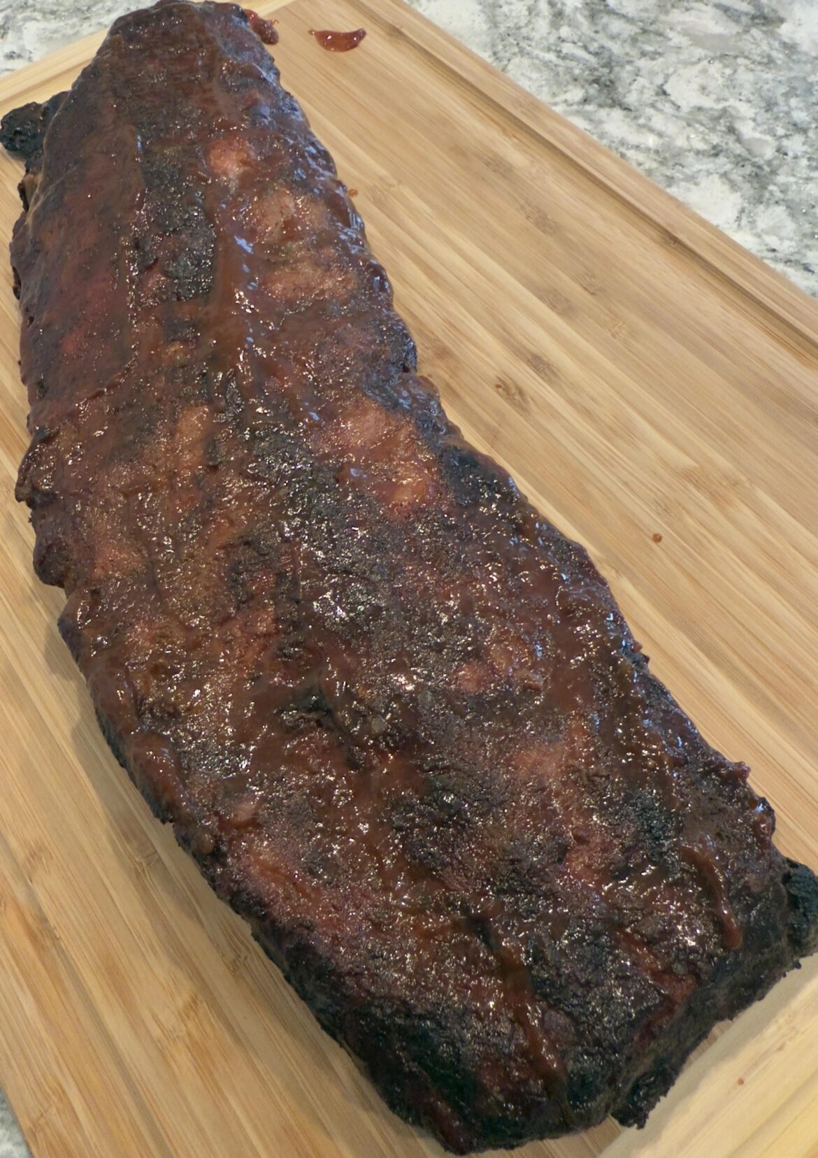 First Rack of Ribs on My KJ
